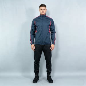 
Defect sale, quick-drying, windproof and water-repellent, zippered pockets, men's stand-up collar sports jacket, available in children's sizes