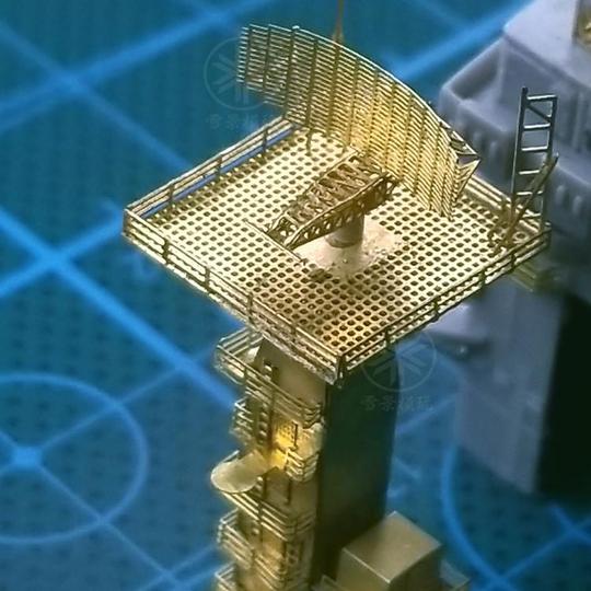 Longxing 1/700 アメリカ海軍ニミッツ級空母 エッチングパーツ