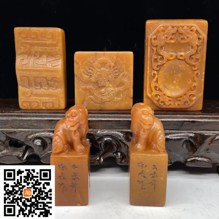 珍藏品乙未年篆刻家【伯元】刻石古玩古董老物件珍品品相完好-Taobao Singapore