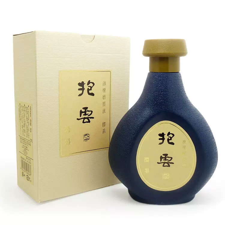 日本吴竹油烟磨墨液抱云500ml 胶系浓墨专业书画