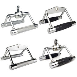 High Pull-Down Handle, V-Shaped Strength Equipment Accessory, Large Bird-Eye Pull Rod, Fitness Equipment, Seated Rowing Pull Rod