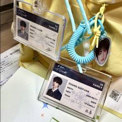 Id Card Badge Zhang Guiyuan Chen Yiheng Style Running Three Gives a Reply to Winter Genuine Official Zhou Yang Bowen Zuo Qiheng