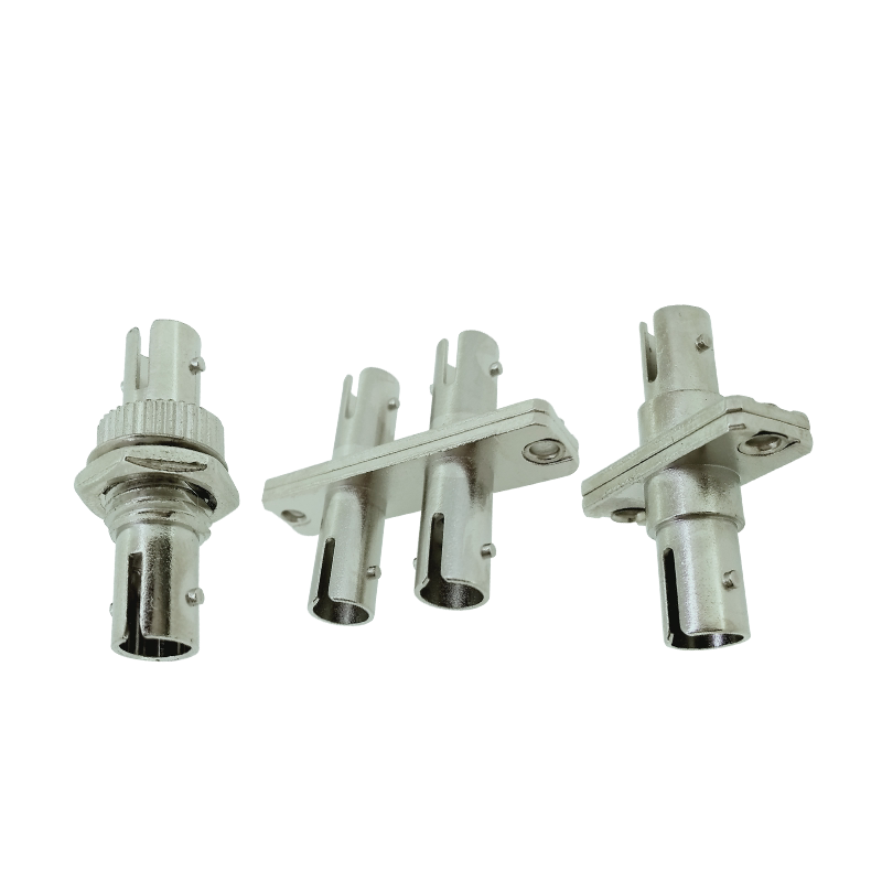 Fibwell ST Fiber Optic Adapter Coupler Flange - Single/Dual Core ...