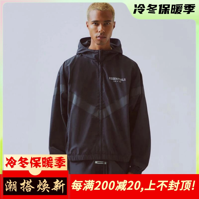 FOG ESSENTIALS 复线3M反光夹克 FEAR OF GOD 冲锋衣男女风衣外套-Taobao