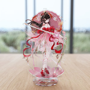 
Sword.com 3 genuine fan authorization produced by Xiaohei, Sword 3 peripheral gift, Qixiuluo rotating stand-up card bar