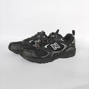
New Balance NB retro pure black and silver commuter shoes couple sports casual jogging shoes ML408K/N