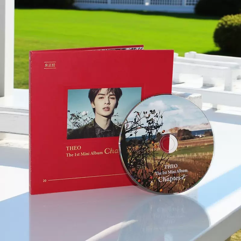 朱正廷 写真集 フォトブック トレカ 现货正版朱正廷首张实体专辑Chapter Z CD+小卡+写真集+3D卡