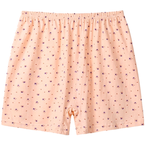High -waist lady panties pure cotton mother flat -angle shorts middle and elderly large -size loose elderly add fertilizer to increase four -corner pants