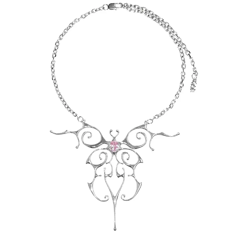 CFIERCE 蝴蝶魔法棒项链-Taobao 