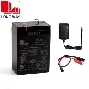 
LONGWAY Longwei Battery Battery 3-FM-5 6V5AH/20hr Children's Electric Vehicle Lead Acid Battery