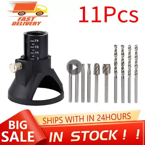 11Pcs Electric Drill Engraver Grinder Rotary Power Tool