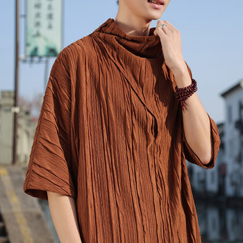 
Short-sleeved T-shirt men's summer thin Chinese style