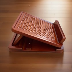 Solid Wood Stretching Board, Multi-Level Standing Stretching Bench, Slimming Calf Rehabilitation Inclined Bench, Fitness Pedal Stretching Trainer