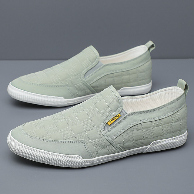 Summer Breathable Cloth Shoes Low-top Men's Casual Canvas Shoes Front Lace-up main image 1