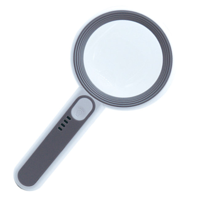 Charging 80 times magnifying glass with light reading 60 electronic ...