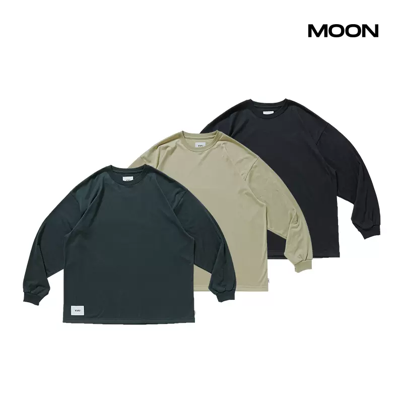 MOON现货WTAPS AII 02 / LS / COPO长袖T恤22SS-Taobao