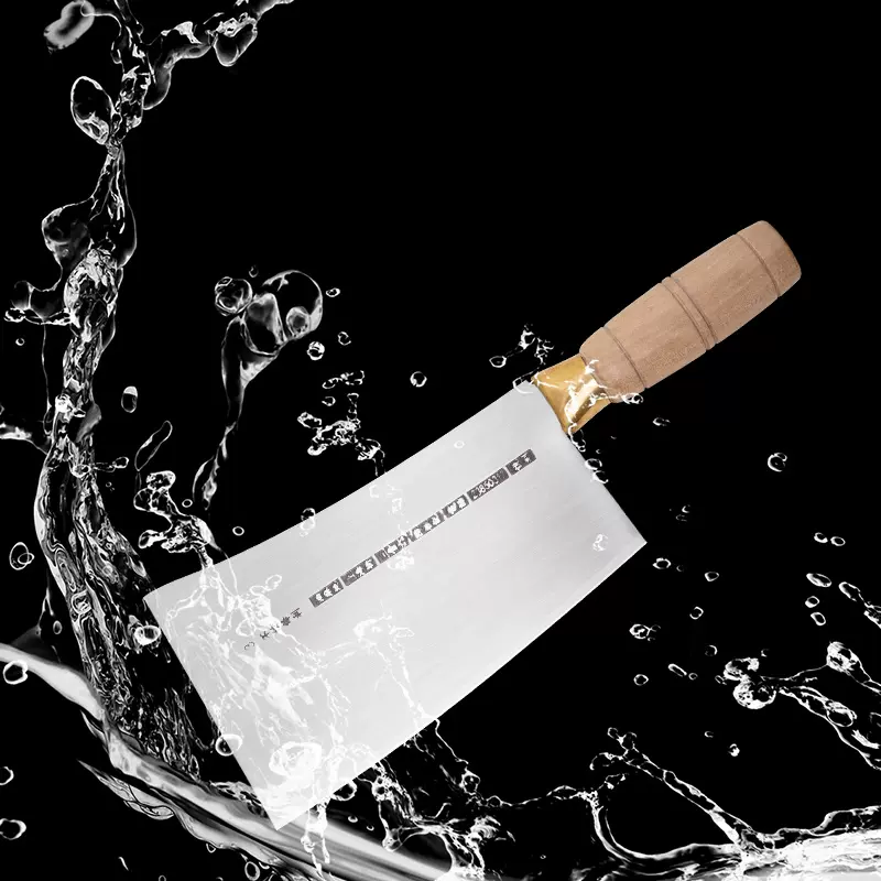 送料無料] ☆陳枝記 中華包丁 刃渡 約 200mm 油麻地 上海街 三