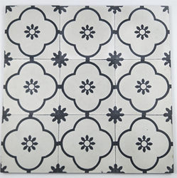 Mud Art Handmade Cement Tiles Factory Direct Sale Black and White Mosaic Small Background Wall for Dining Room Living Room Natural Indoor Retro