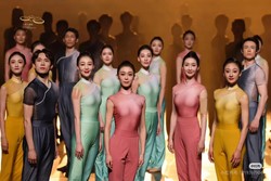 Spring Dance Performance Costume for Art Exam, Classical Dance Practice Outfit for Women, Ballet Gymnastics Practice Wear