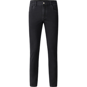
HIM Han Chong Small Foot Slim Jeans Men's Classic High-End Simple Black Casual Pants 2025 Autumn