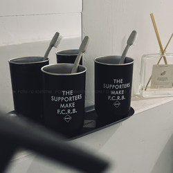 Trendy Brand 304 Stainless Steel Mouthwash Cup, Household Toothbrushing Cup, Simple Washing Cup, Double-Layer Multi-Purpose Coffee Cup, Water Cup