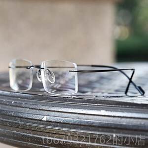 
High-end pure titanium frame glasses merchant men's service glasses frames with frames anti-radiation, no radiation, anti-blue light myopia glasses, ultra-light eyes