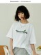 Saucerboi 23SS Guo Chao INS Pixel Banana Make Print T -shirt New Cotton Short Sleeve