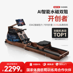 Merrick 950 Rowing Machine Is a Foldable Water-Magnetic Dual-Resistance Multi-Functional Smart Aerobic Fitness Equipment for Home Use