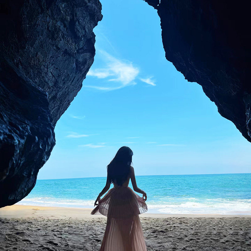 海南6天5晚环岛纯玩三亚万宁文昌陵水儋州海口跟团旅游公路棋子湾