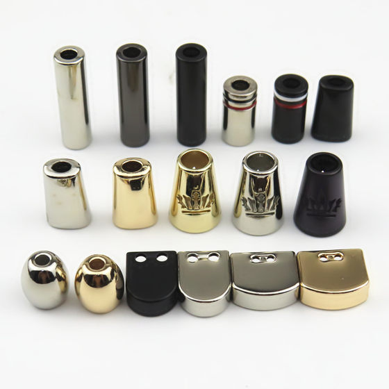 
Clock metal button sportswear casual clothes pants down jacket hat drawstring pendant rope tail buckle shoelace rope buckle