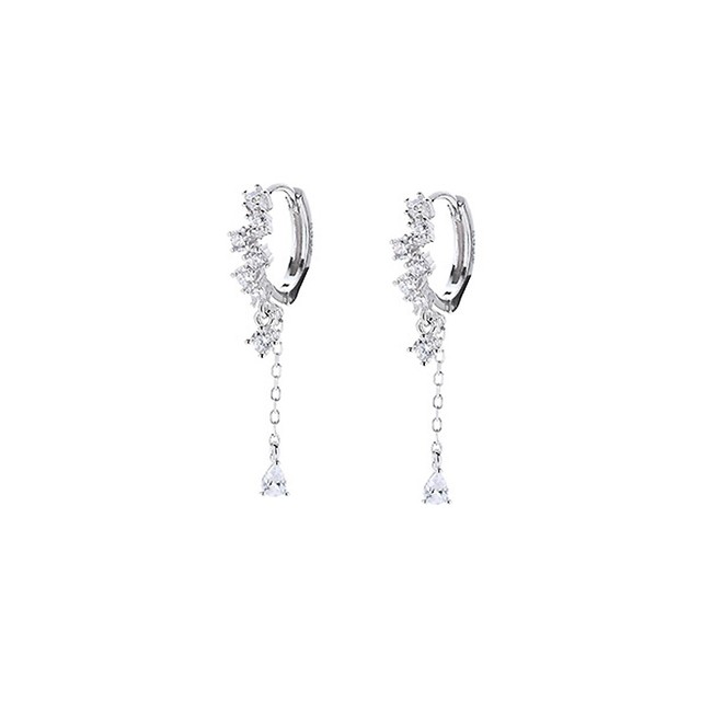 Orecchini Donna Lotus Fun Argento S925 Ape E Miele Gocciolante Asimmetrici Gioielli Eleganti