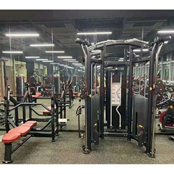 Maibaehong Gantry Fitness Equipment Home Smith Machine All-In-One Bench Press Rack Multi-Functional Fitness Equipment Comprehensive