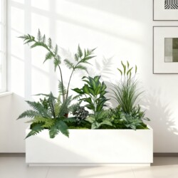 High-End Artificial Landscaping, Simulated Green Plants, Indoor and Outdoor Flower Boxes, Flower Troughs, Floor-Standing Decorative Ornaments, Simulated Flower Landscapes