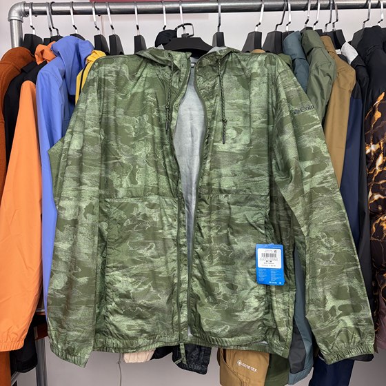 
Domestic spot Colombian men's light splicing contrasting color breathable 40 times sun protection clothing skin clothing wind shell