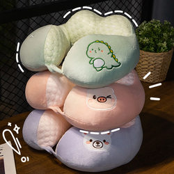 Ice Doudou U-shaped Pillow Pillow Neck Pillow Aircraft Neck Cervical Spine Pillow Adult Neck Pillow Student U-shaped Pillow Summer