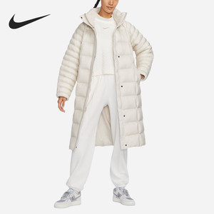 Nike/Nike genuine winter new women's long-term warm stand-up stretching sports cotton clothing FB7671-104