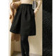 Mid -skirt female high waist spring and autumn skirt 2025 new flower bud skirt shows thin skirt puff skirt autumn and winter half skirt