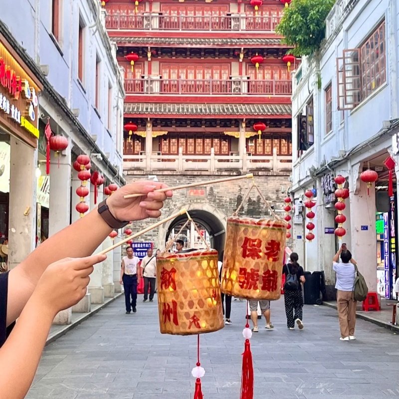 广东潮汕4天3晚2-6人私家团3-4钻舒适酒店英歌舞表演载阳茶馆体验