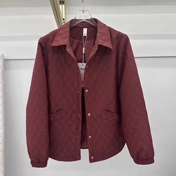 
25-802 counter genuine new spring women's fashion lapel large size mother jacket short jacket for women