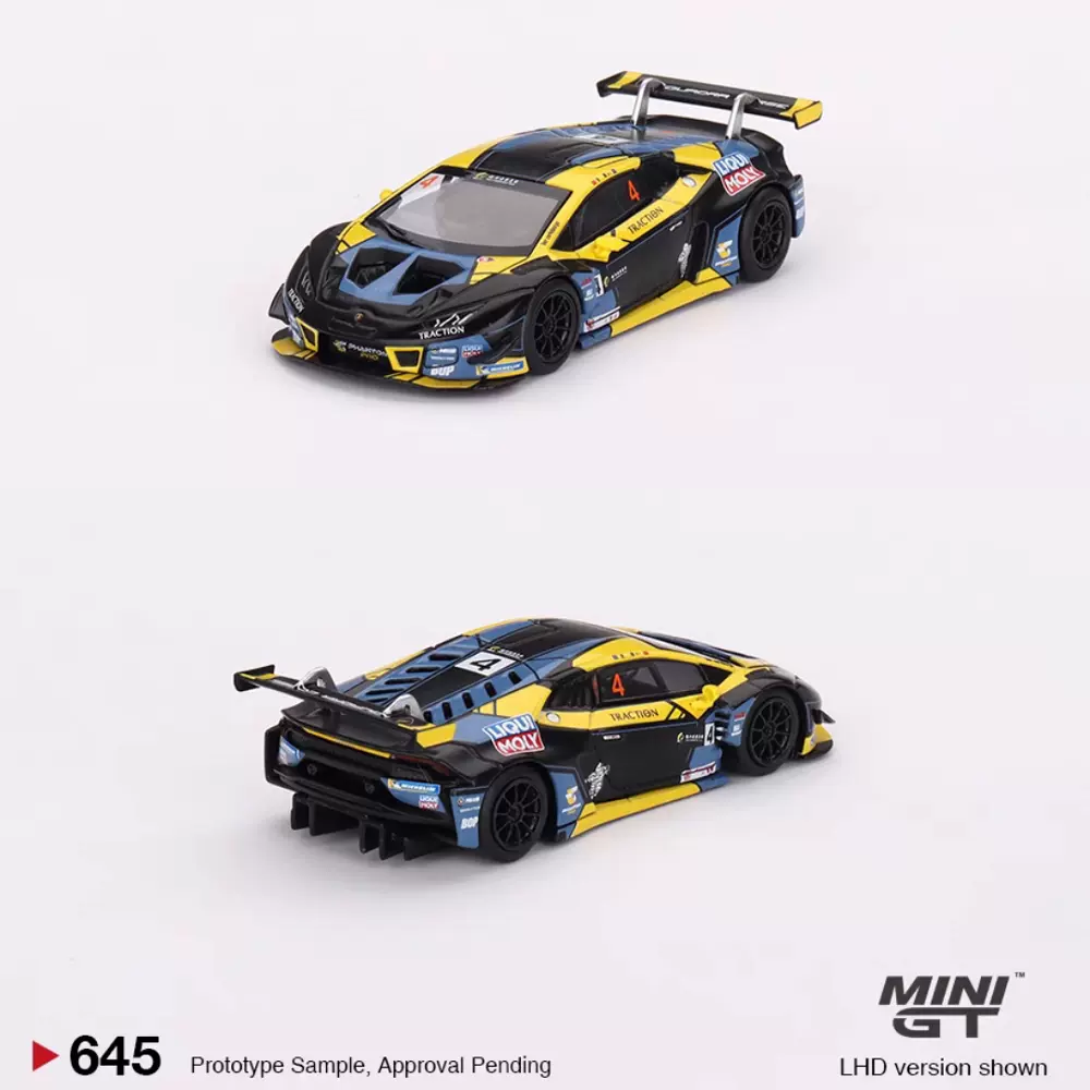 ミニカー MINI GT LBWK Lamborghini Huracan GT3 Mini GT Lb Works Lamborghini Huracan GT Gravity PREORDER ETA