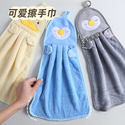 Cute Hand Towels That Can Be Hung, Absorbent and Lint-Free, Small Square Towels for Kitchen Use, Quick-Drying Hand Towels, Children's Small Towels