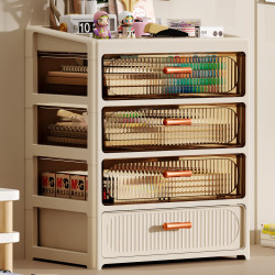 Desktop Storage Box, Drawer-Type Office Workstation Organization Tool, Desk Stationery Storage Rack, Cosmetics Storage Cabinet