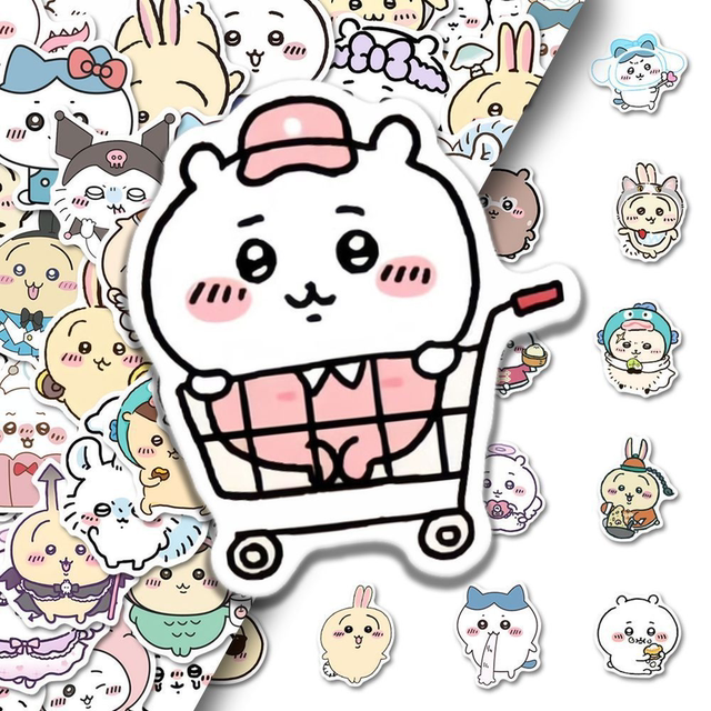 Chiikawa sticker cartoon cute children Chiikawa sticker diy mobile ...