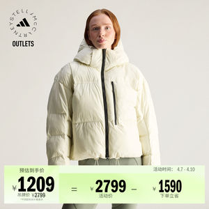 
Removable sports multi-bag warm hooded cotton coat for women adidas Adidas Stella Mc
