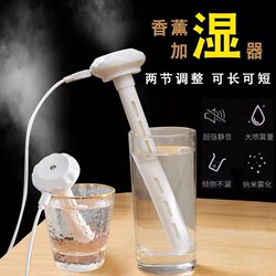 USB Humidifier for Bedroom, Home, Car, Office Desk, Small Portable Large Mist Volume Spray Aromatherapy Machine