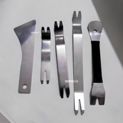 Car Repair Manganese Steel Pry Bar for Removing Car Rearview Mirrors, Installing Navigation Systems, Audio, Door Panels, and Interior Trim Clips