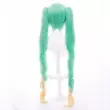 [Sầu riêng] Kỷ niệm 15 năm Dâu Hatsune Miku COS Tóc giả mái vòm Da đầu gradient Hoạt hình đuôi ngựa đôi cực dài 