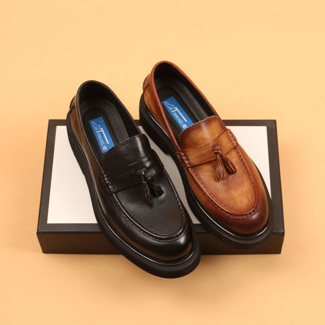 Men's Lefu Elastic Band Casual Shoes