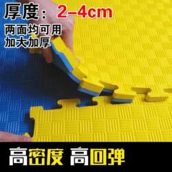 Gym Floor Mats, Home Indoor Sports Equipment, Silent Anti-Vibration Mats for Martial Arts, Taekwondo, Sanda, Soundproofing and Shock-Absorbing Mats