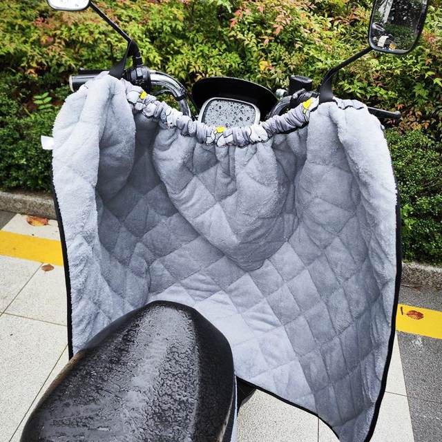 
Hangable and wearable electric bike knee pads and leg pads, warm windshield, cycling windbreaker, thickened and velvet windproof apron